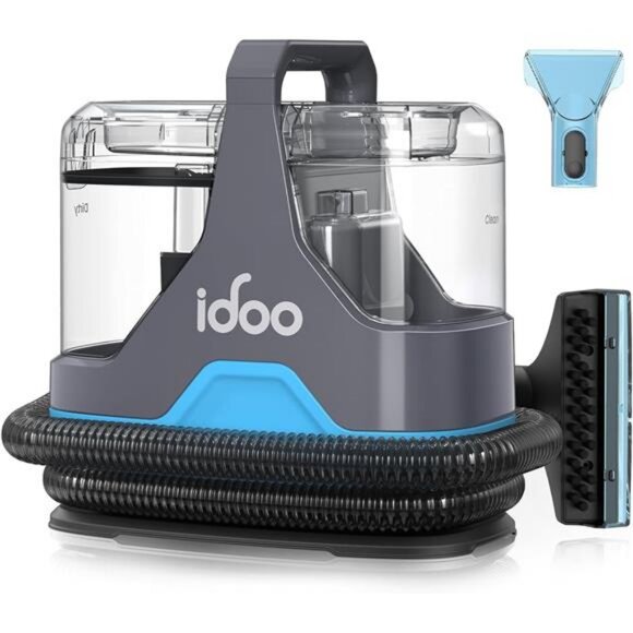 Carpet Cleaner Machine, Upholstery Cleaner with 17Kpa Powerful Suction - Picture 1 of 7